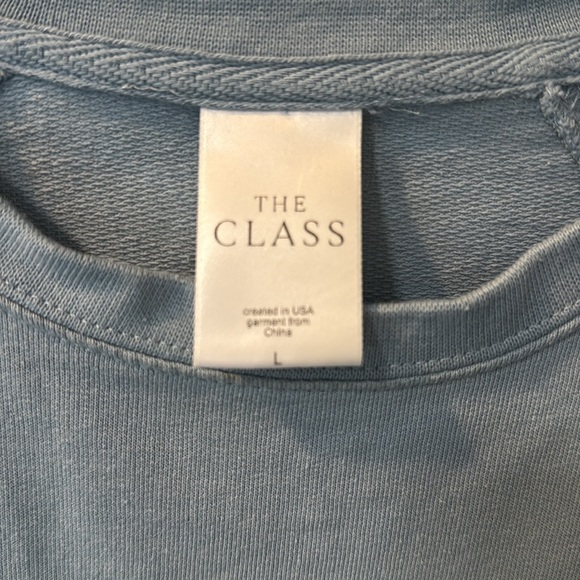 The Class: Blue long sleeve sweatshirt - Picture 5 of 5